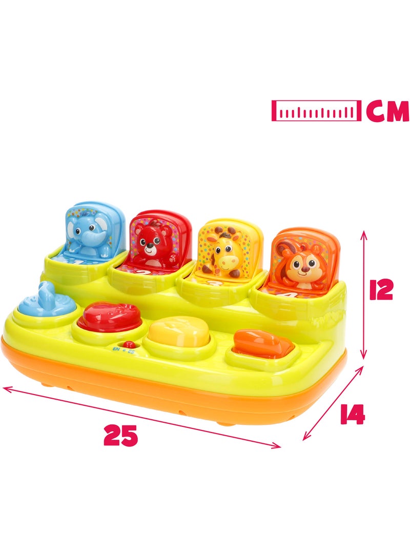 Winfun brinquedo interativo bilingue para animais saltitantes com som N/D - Kiabi