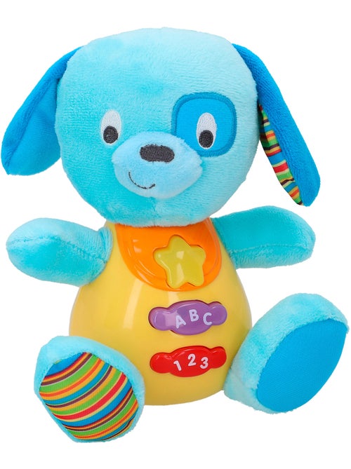 Winfun cachorro falante de pelúcia e luzes em espanhol - Kiabi