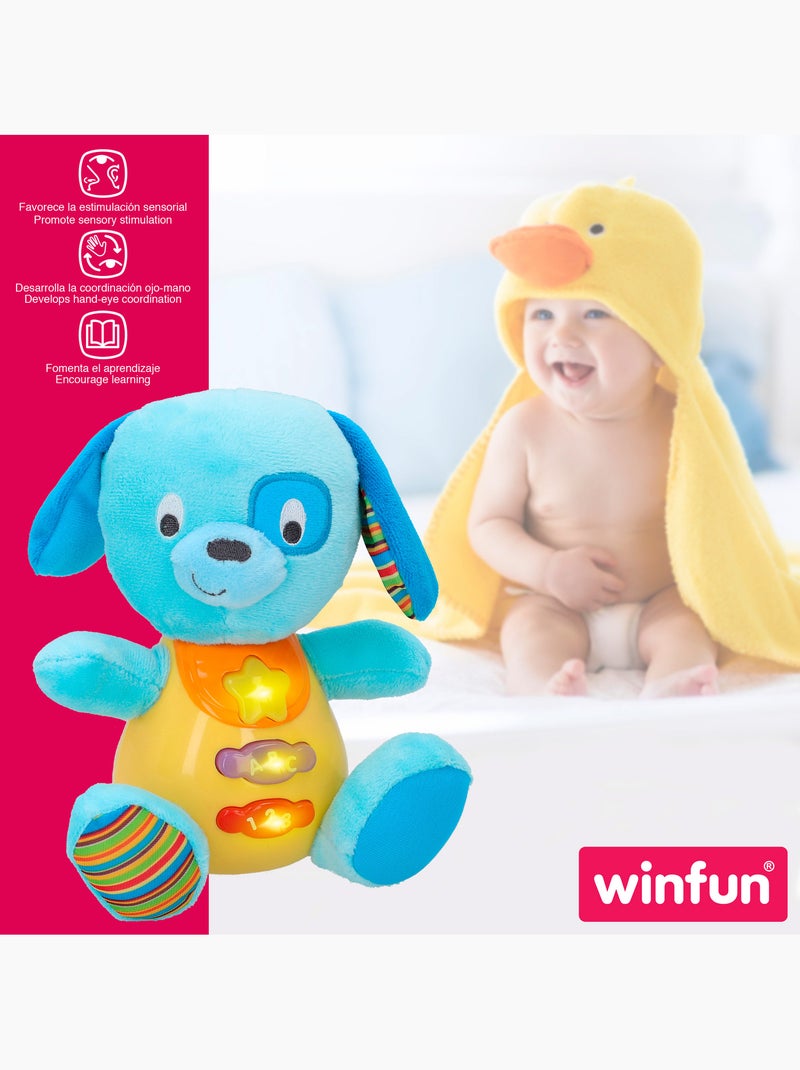 Winfun cachorro falante de pelúcia e luzes em espanhol Multicolorido - Kiabi