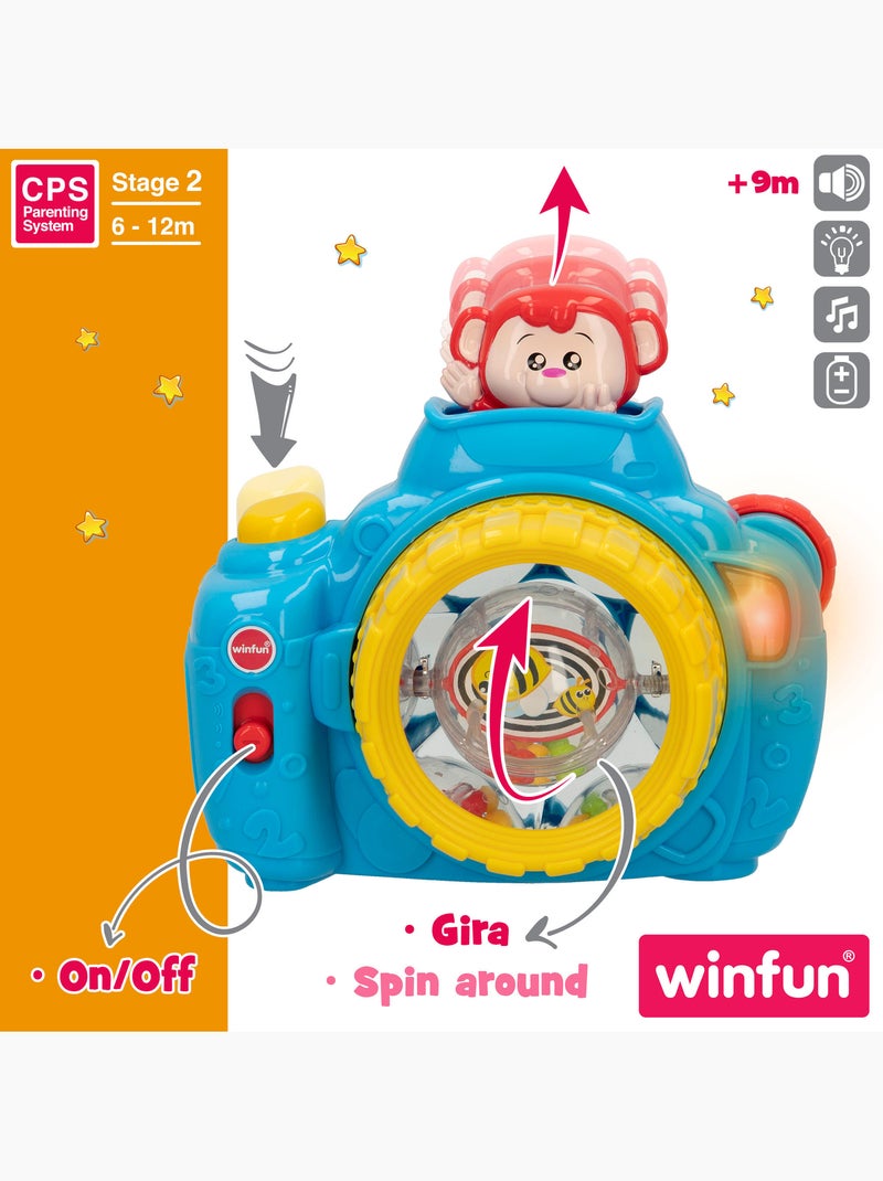 Winfun câmara de brinquedo c/luz e som N/D - Kiabi