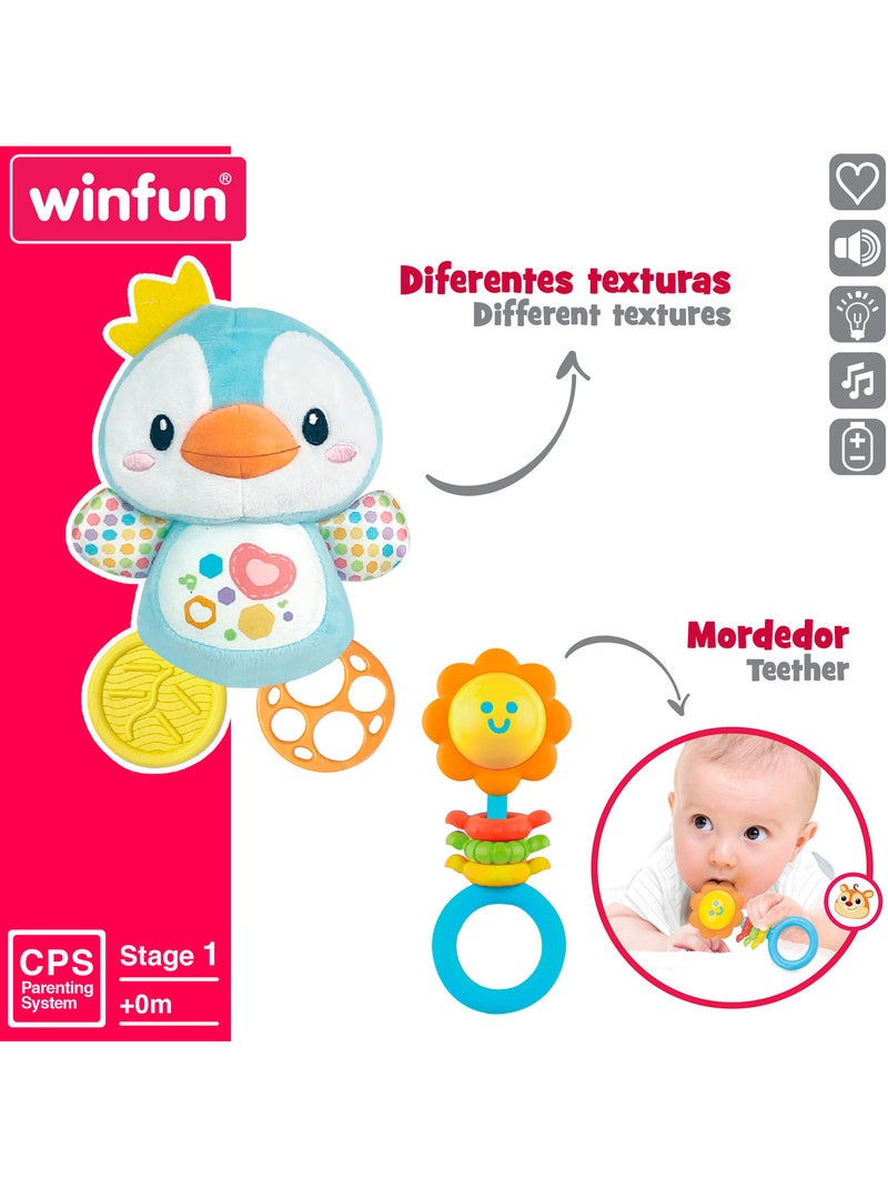 Winfun conjunto de acessórios para bebê c/luz e som N/D - Kiabi
