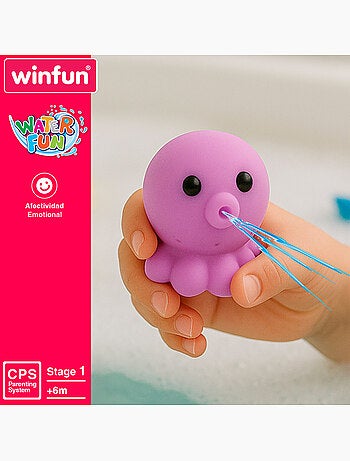 Winfun conjunto de banho com 10 animais da quinta e do oceano