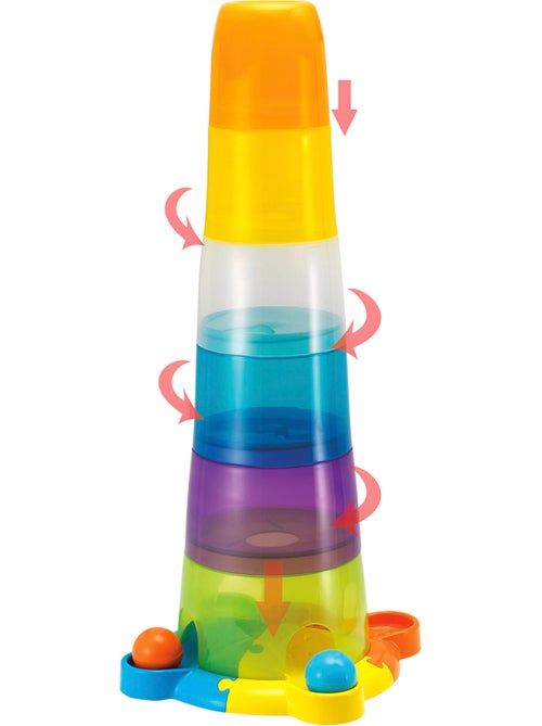Winfun jogo de torre de empilhar com bolas - Kiabi Winfun jogo de torre de empilhar com bolas - Kiabi