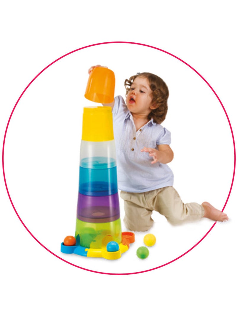 Winfun jogo de torre de empilhar com bolas N/D - Kiabi