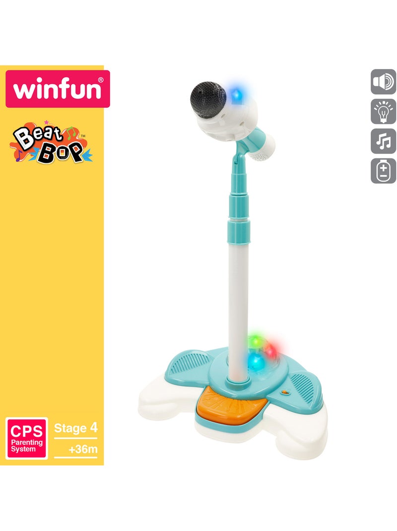 Winfun microfone sem fios para crianças com suporte ajustável N/D - Kiabi