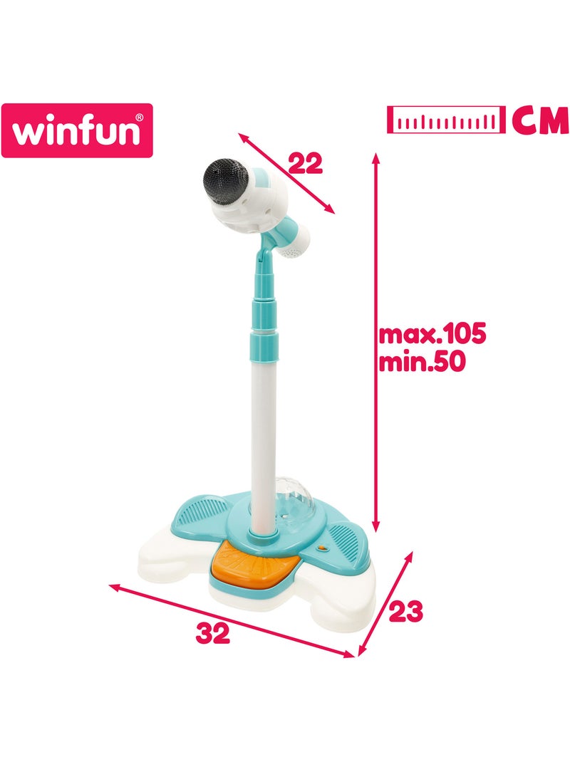 Winfun microfone sem fios para crianças com suporte ajustável N/D - Kiabi