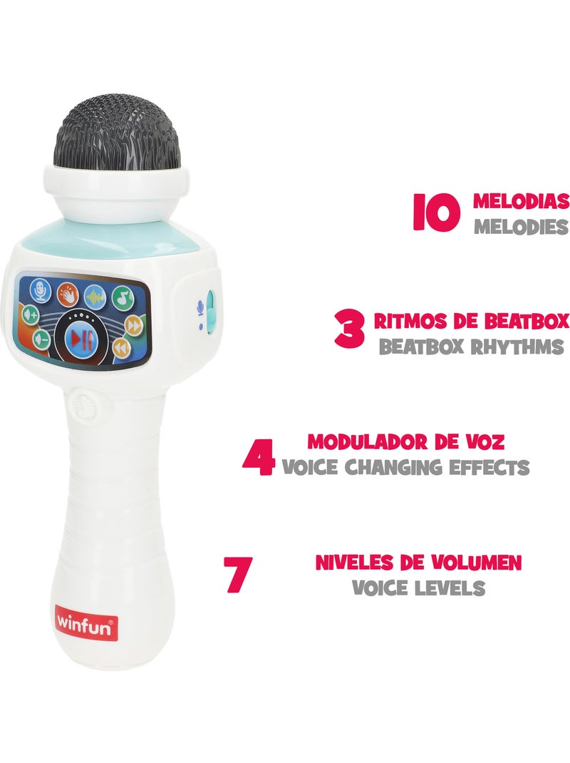 Winfun microfone sem fios para crianças com suporte ajustável N/D - Kiabi
