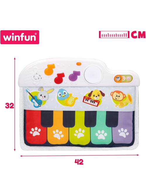 Winfun piano para bebês com luz e som - Kiabi