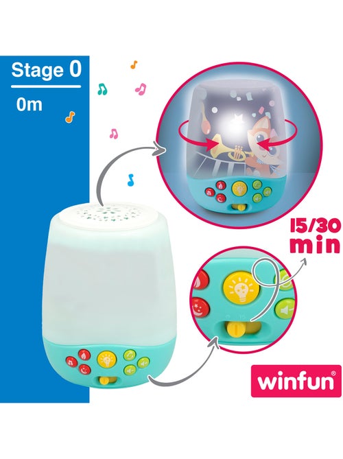 Winfun projetor bebê 3 em 1 - Kiabi Winfun projetor bebê 3 em 1 - Kiabi