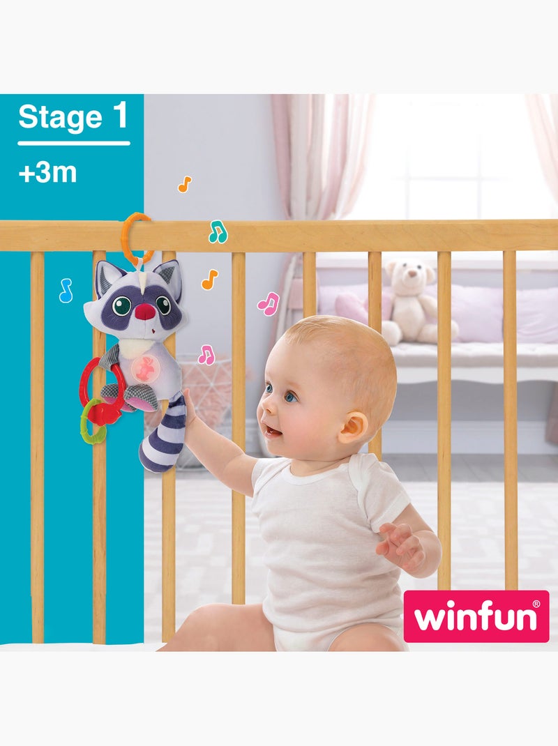 Winfun teddy chocalho guaxinim N/D - Kiabi