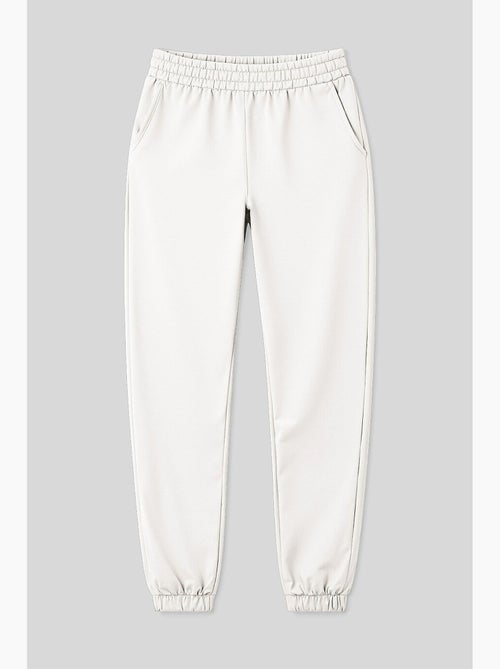 Women's joggers de felpa relaxed de cintura subida tommy - Kiabi