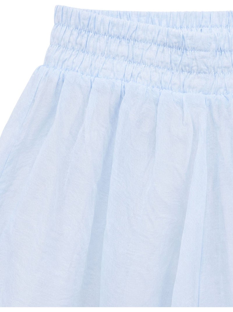 Women's mini calções de cintura subida mixray Azul-céu - Kiabi