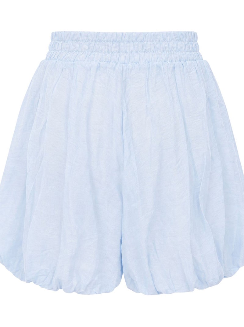 Women's mini calções de cintura subida mixray Azul-céu - Kiabi