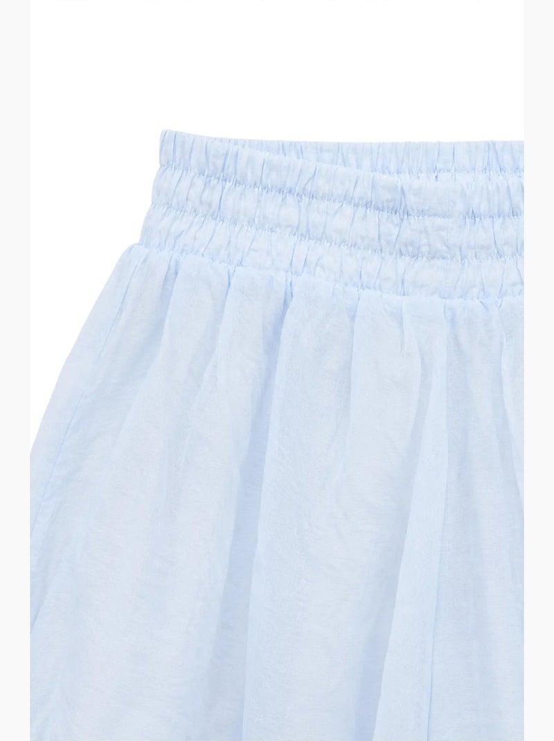 Women's mini calções de cintura subida mixray Azul-céu - Kiabi
