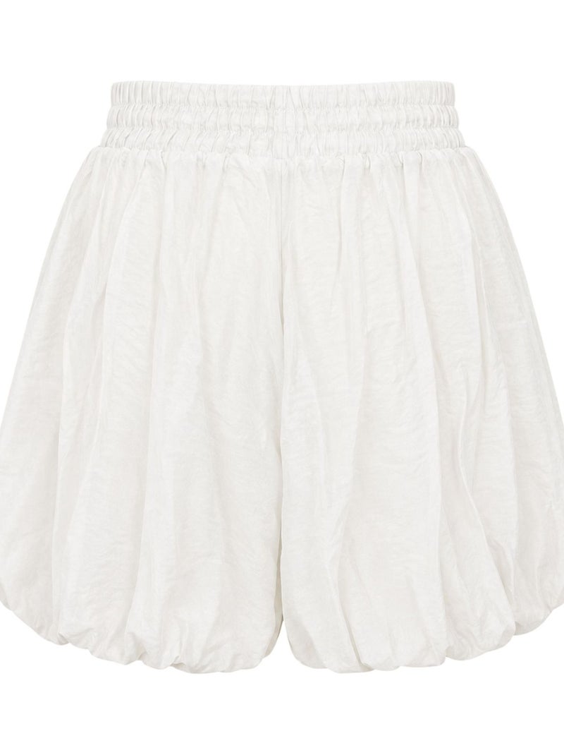 Women's mini calções de cintura subida mixray Branco - Kiabi