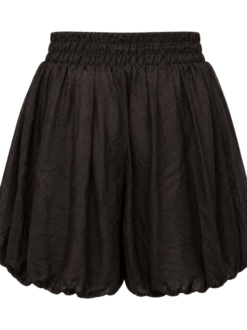 Women's mini calções de cintura subida mixray Preto - Kiabi