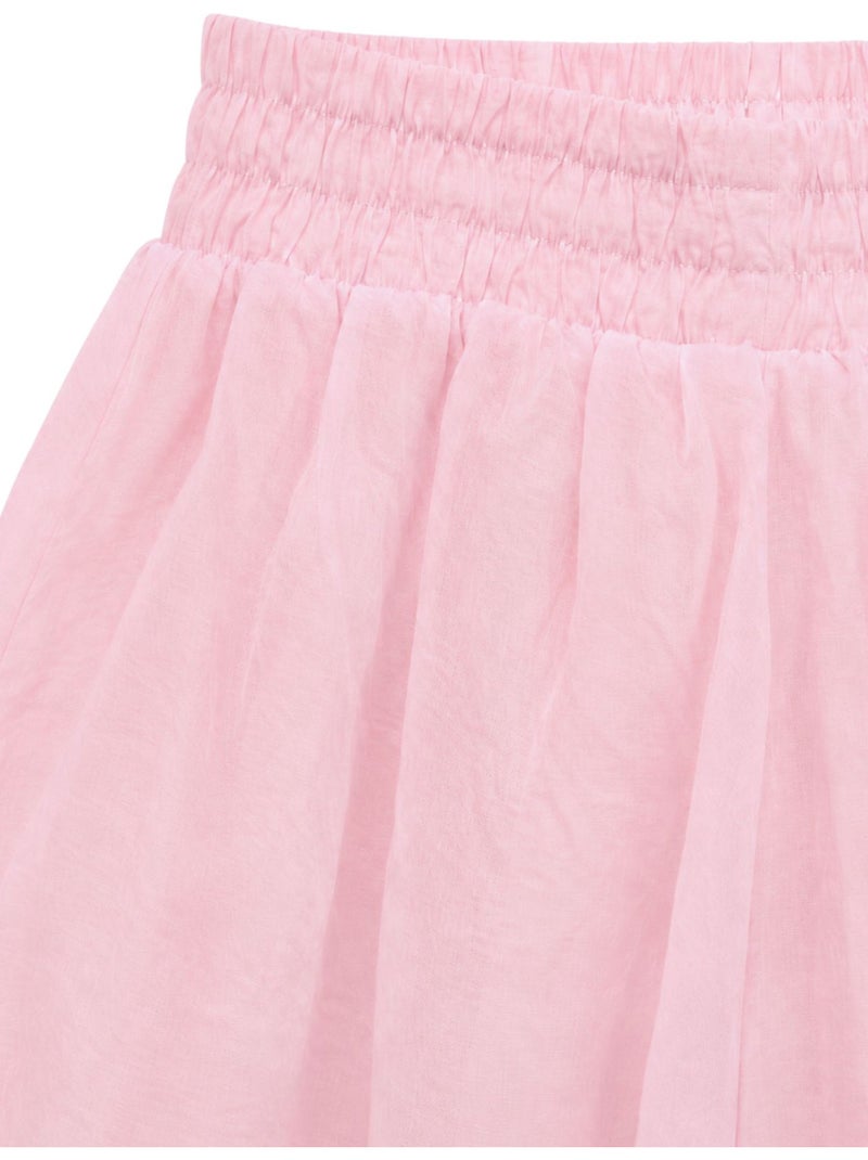 Women's mini calções de cintura subida mixray Rosa-claro - Kiabi