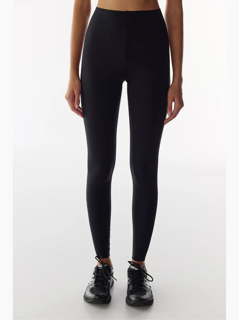 Wonder de suporte alto modelador cintura alta back lock stitched legging longo penti Preto - Kiabi