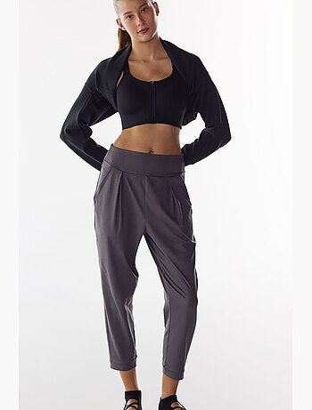 Wonder sutiã desportivo de alto suporte com fecho frontal power zip front penti