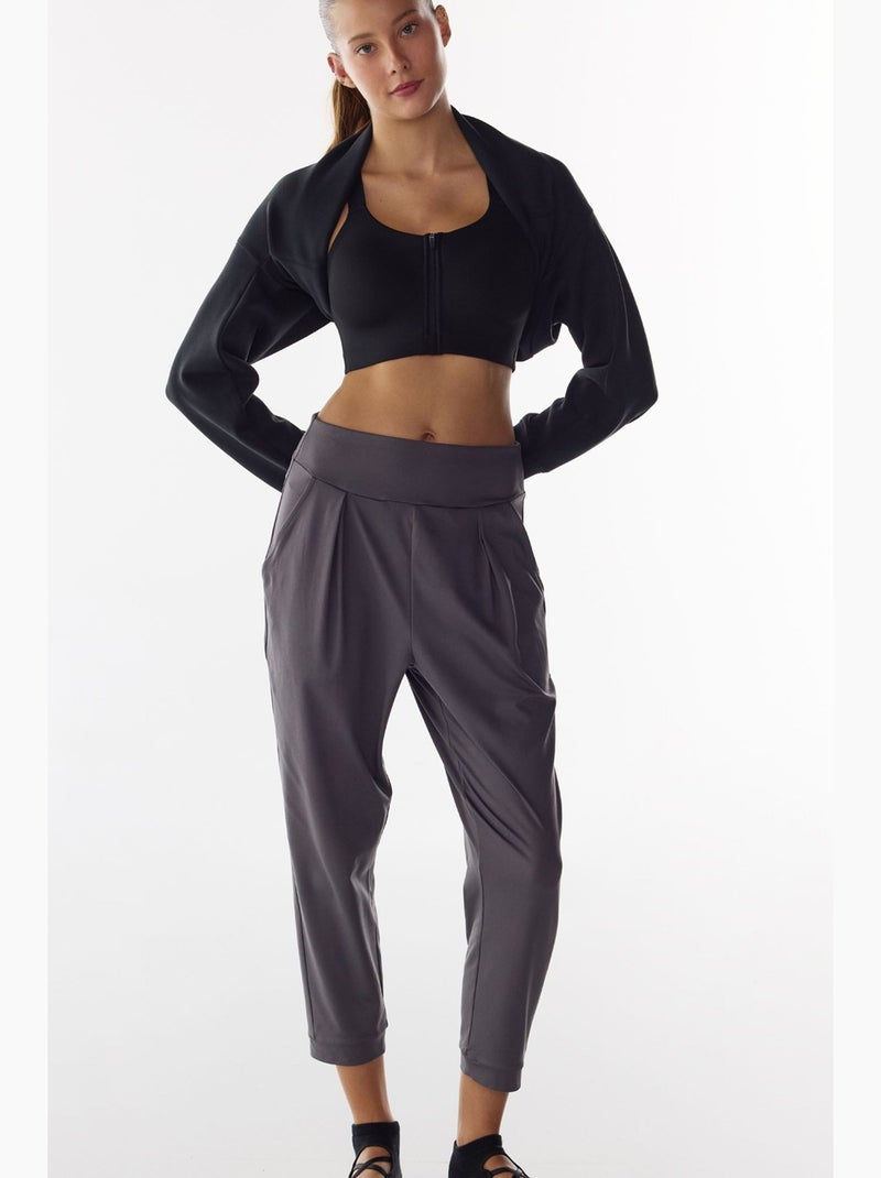 Wonder sutiã desportivo de alto suporte com fecho frontal power zip front penti Preto - Kiabi