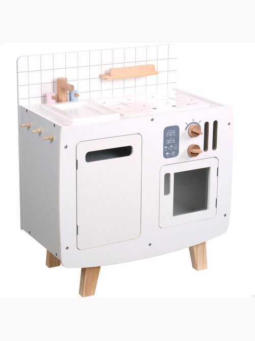 WOOMAX Cozinha de madeira de brinquedo estilo retrô - Kiabi