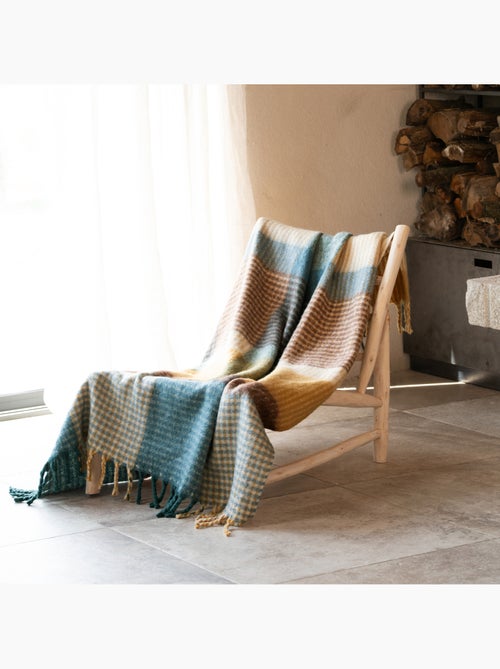 Xadrez de mohair macio - Kiabi Xadrez de mohair macio - Kiabi