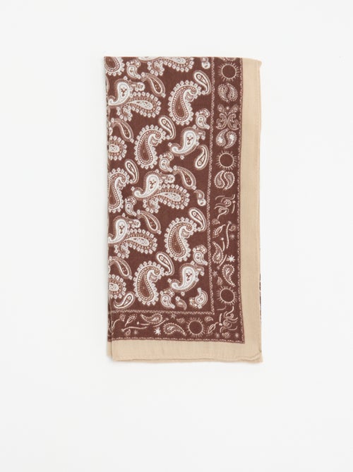 Xale estampado bandana - Kiabi Xale estampado bandana - Kiabi