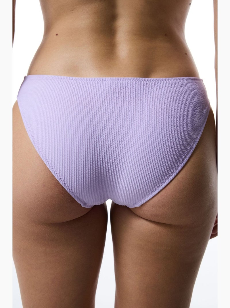 Yuna cueca de biquíni slip penti Lavanda - Kiabi