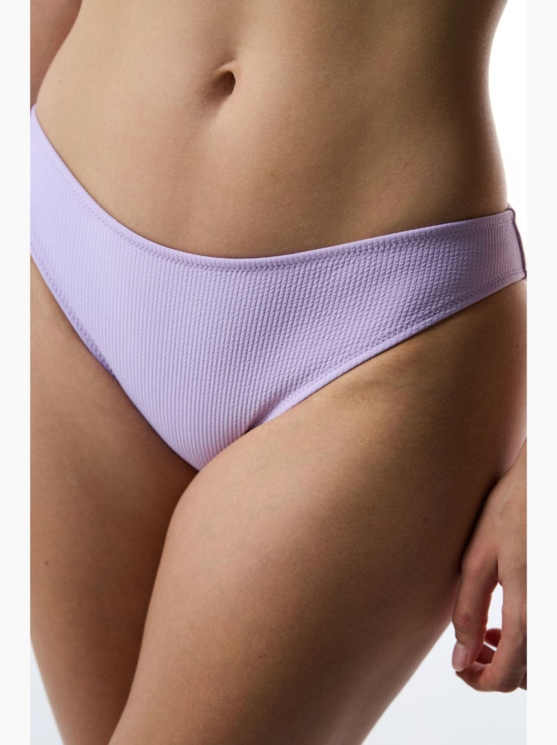 Yuna cueca de biquíni slip penti Lavanda - Kiabi